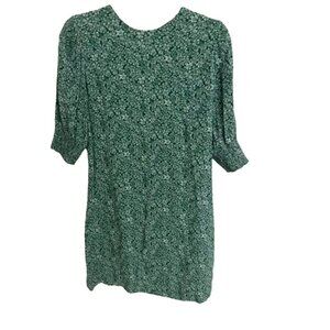 Reformation green mini dress